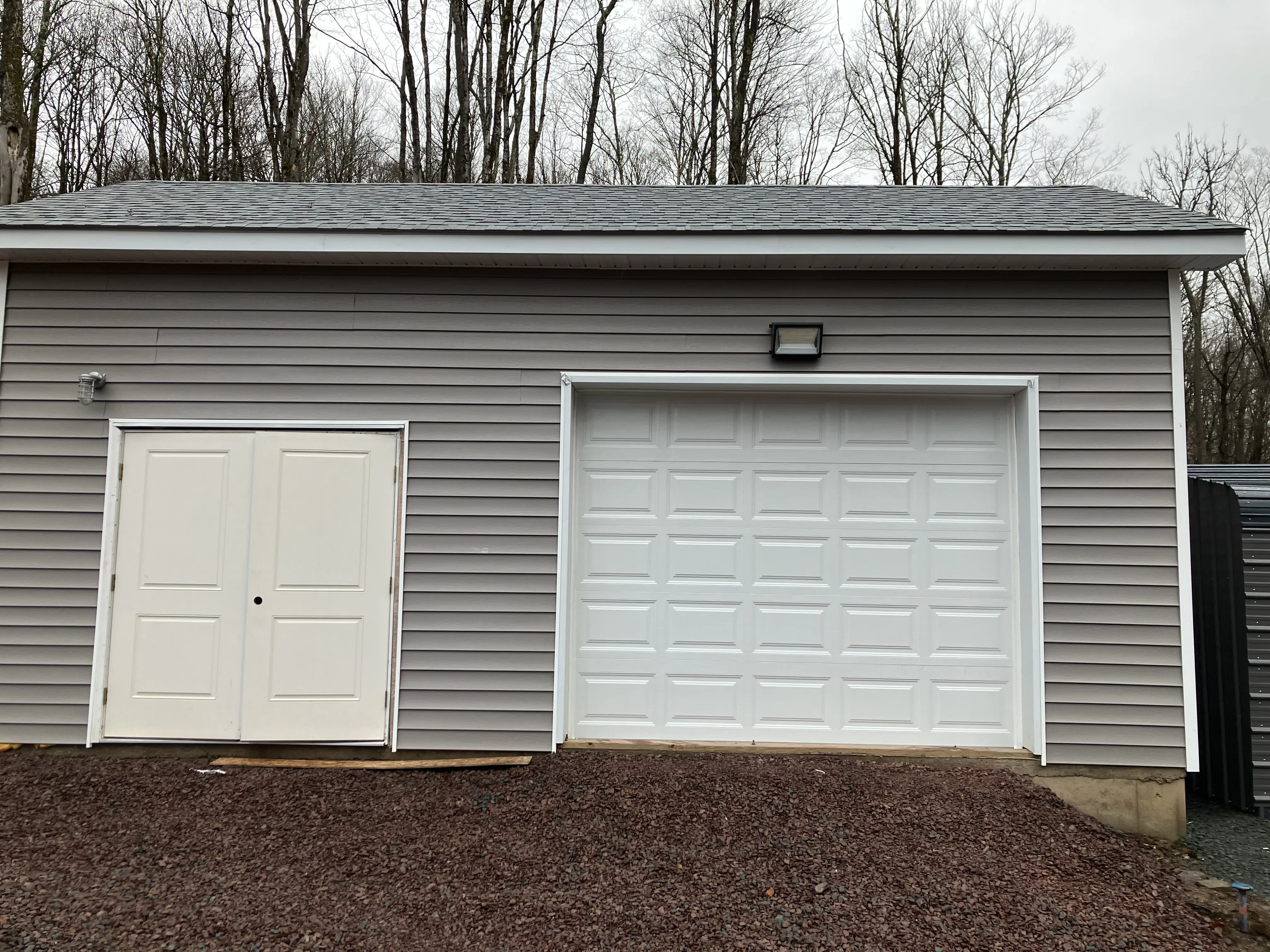 Garage door installation